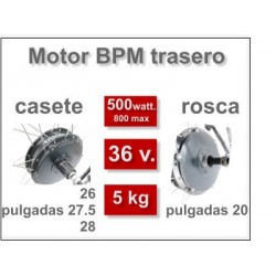 Kit Eléctrico BPM 29" B.O.S. LCD5 GP 14.5Ah